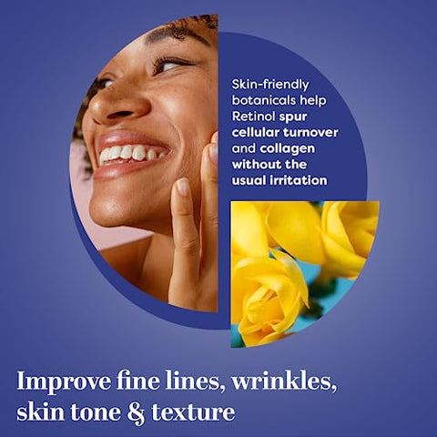 TruSkin Naturals - TruSkin Serum Retinol para o Rosto – Anti-Envelhecimento Suave com Retinol, Ácido Hialurônico e Vitamina E para uma Sensação Mais Jovem – Cuidados com a Pele para Melhorar Linhas Finas, Rugas