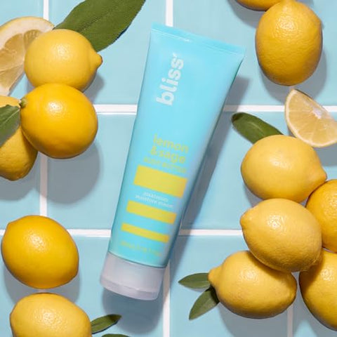 Body Butter Limão e Sálvia – Creme Máximo de Hidratação – 200ml – Hidratante de Longa Duração para Pele Seca – Mulheres - Bliss