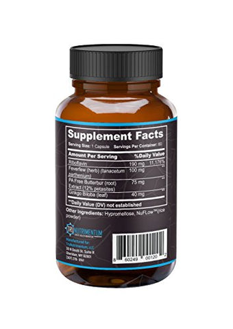 TruNutrimentum Create Health Momentum - Alívio TruMigraine: Fórmula Potente para Enxaqueca – 30 Cápsulas