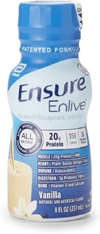 Ensure Enlive Baunilha – Caixa 24 unidades 500ml – Rico em Nutrientes e Vitaminas – Compre Agora!