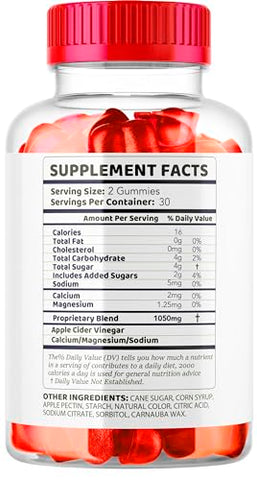LIVORKA - (2 Pacotes) Gomas Rapid Lean Keto ACV, Fórmula Avançada RapidLean Keto ACV Vinagre de Maçã, 120 Gomas para 2 Meses