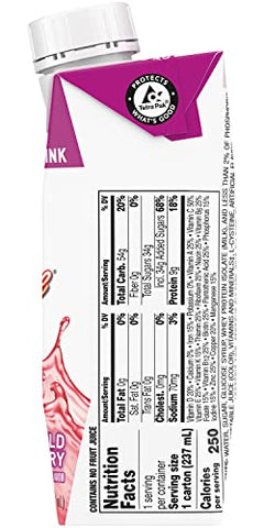 BOOST - Boost Breeze Bebida Nutricional Wildberry, 8 fl oz (Pack com 12) – Marca Boost