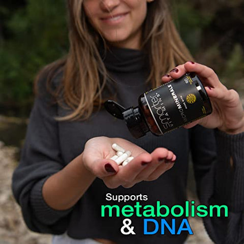 SmarterVitamins - (3 Frascos) 15mg de Glicinato de Zinco Albion® 6 Minerais Traços Essenciais de Bisglicinato para Apoiar o Metabolismo, Manganês, Boro, Cromo, Selênio, Molibdênio Suplemento 90