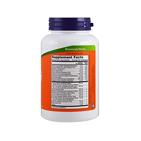 NOW Foods - Now Foods Energy – Dieta Metabólica 90 Cápsulas Vegetais | Aumente sua Energia Naturalmente