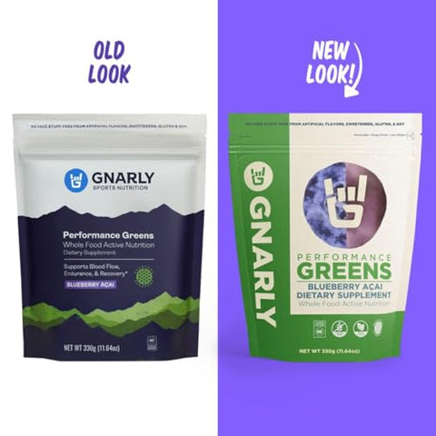 Greens Superfood Powder – Pó de Super Alimentos Verdes, Certificado NSF Sport, Orgânico, Probióticos – Marca Gnarly Nutrition - Gnarly Nutrition