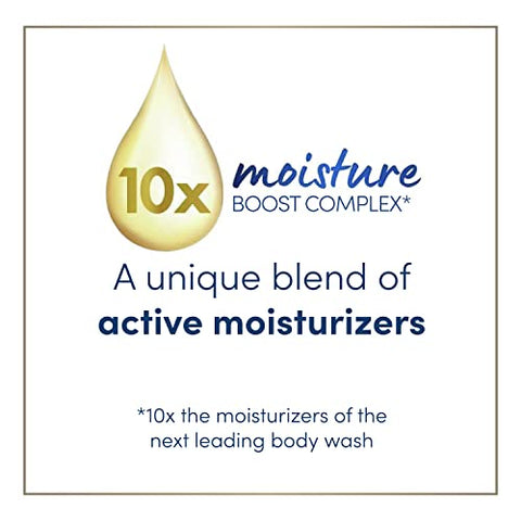 Body Love Sabonete Líquido Hidratante para Pele Seca com Ácido Hialurônico e Óleo de Moringa 500ml – Kit com 3 Unidades - Dove