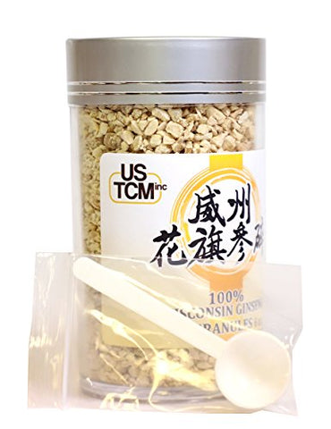 USTCM - Wisconsin American Ginseng Granules – 100% Puro – Ideal para Chás – 170g