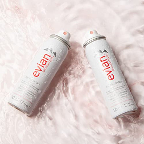 Kit Evian Facial Spray 24/7 – Hidratação Refrescante para Pele – 100ml