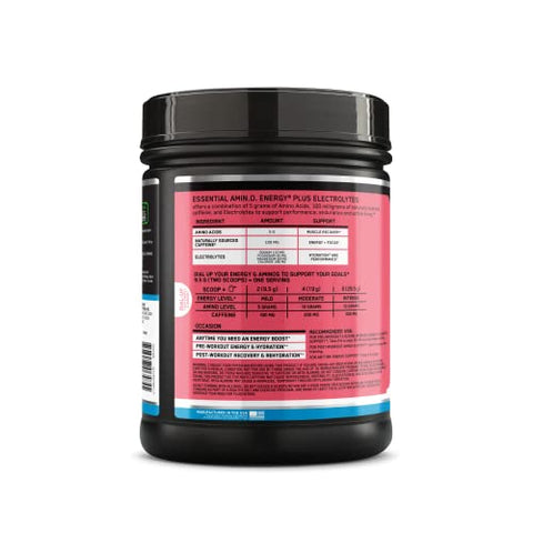 Essential AMIN.O Energy: Energético com Aminoácidos Essenciais – Líder em Nutrição Esportiva - Optimum Nutrition
