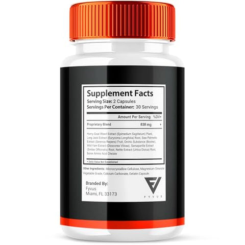 Fyvus - (2 Pacotes) Alpha Force Max – Suplemento de Suporte de Alta Potência para Impulsionar a Saúde Geral – Fórmula Avançada AlphaForce Maximum Strength (120 Cápsulas)