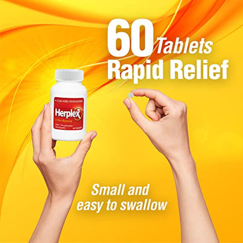 Herplex - Tablets Premium | Combate Surto | Marca Líder | 100% Eficaz