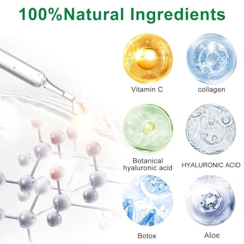 XGATML - Soro Facial Botox, Botox em um Frasco com Vitamina C – 30ml