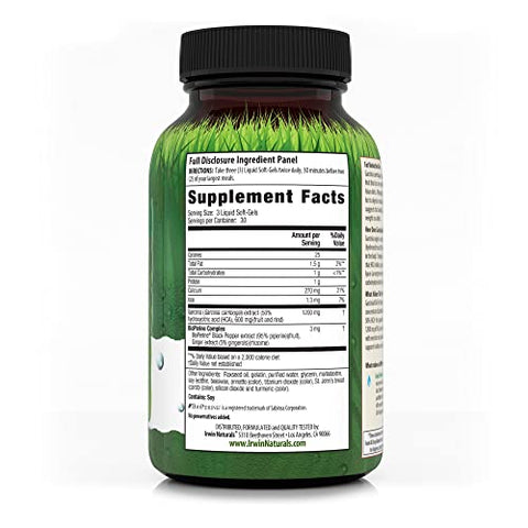 Garcinia Hca – Suplemento para Redução de Gordura, 90 Cápsulas - Irwin Naturals