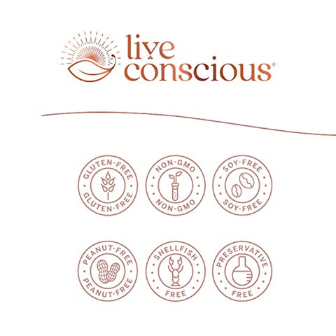KSM-66 Ashwagandha com L-Theanine – Suplemento de Ashwagandha com Foco e Relaxamento – 60 cápsulas - Live Conscious