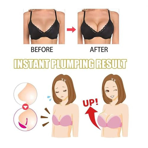 Generic - 40PCS Adesivo para Aumento dos Seios, Novo Adesivo para Aumento dos Seios, Adesivo para Levantamento e Aumento dos Seios, Máscara para Aumento dos Seios, Adesivo para Firmar os Seios