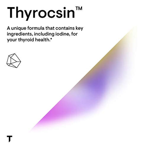 Thyrocsin – Cofatores da Tireoide para Suporte da Função Tireoidiana – 120 Cápsulas - THORNE