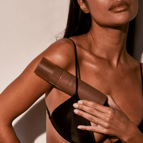Lux Unfiltered - Lux Unfiltered N°36 Mousse Autobronzeador Supernatural DEEP em Espuma de Laranja Sangue, Bronzeado Falso Rápido e Imediato, Autobronzeador