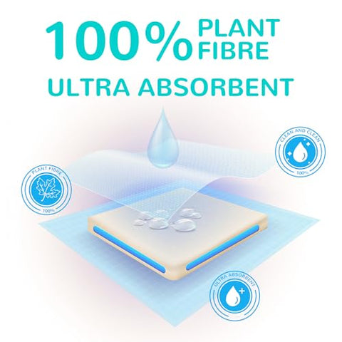 Lenços Umedecidos para Bebê – HAPPY BUM Tamanho Extra Grande, Design, 100% Fibra Vegetal, Lenços Descartáveis para Pele Sensível, Limpeza Rosto Mãos Corpo, 400 Unidades (4…)