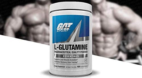 GAT SPORT - GAT Sport L-Glutamina Sem Sabor 300g – Embalagem de 10.58oz