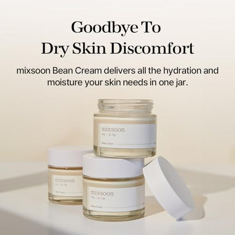 mixsoon - Creme Hidratante Vegansnail Bean Cream, Coreano, 50ml