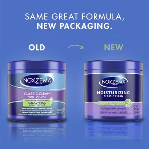 Classic Clean Creme de Limpeza Profunda Original para Pele Macia – 150g - Noxzema