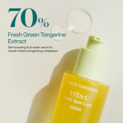GOODAL - Goodal Green Tangerine Serum Vitamina C para Pele Sensível | Anti-Envelhecimento, Cicatrizes de Acne, Linhas Finas, Hiperpigmentação e Tratamento de Olheiras (40ml, 1.41 fl oz)