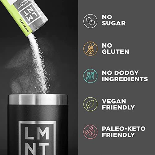 Drink LMNT - LMNT Zero Sugar Electrolytes – Amostra Grátis | Mistura para Bebida | 8 Sticks