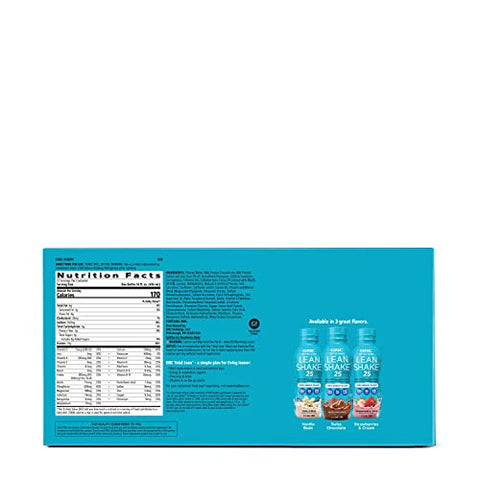 Total Lean Shake 25 – Chocolate Suíço – 12 Frascos | 25g Proteína por Porção - GNC