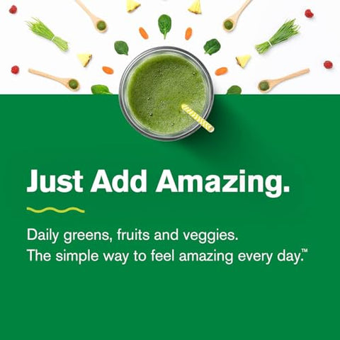 Trio: Pó de Verdes com Wheatgrass, Alfafa – 100g - Amazing Grass