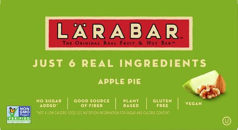 LÄRABAR - Larabar Apple Pie – Barra de Frutas Vegana Sem Glúten – 40g