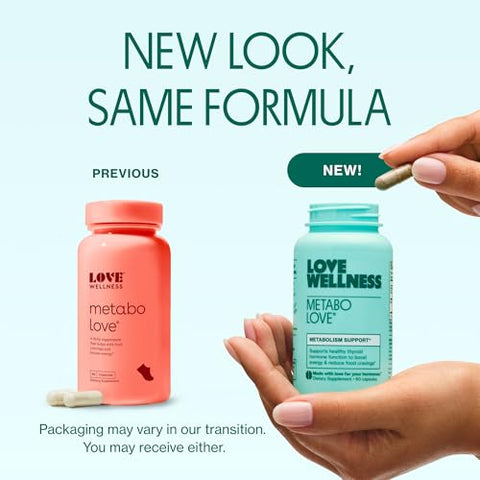 Metabolove – Impulsionador de Metabolismo | Controla Desejos Alimentares para Apoio ao Peso Saudável - Love Wellness