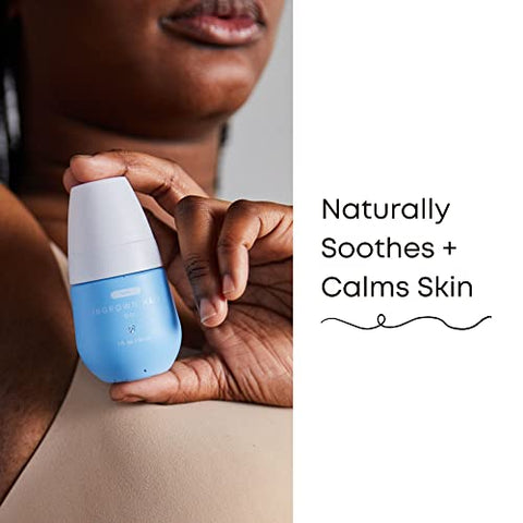 Óleo Bushbalm para pelos encravados – Ajuda com pelos encravados, bolinhas nas axilas, acalma a pele, irritações pós-barbear, 30 ml – Óleo Nude