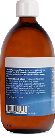 Finest Pure Fish Oil com Plant Sterols e Óleo Essencial de Laranja para Apoiar a Saúde Cardiovascular Ótima | 300 ml - Pharmax