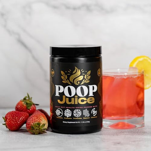 5-em-1: Prebiótico, Probiótico, Pósbiótico, Enzimas Digestivas | 500ml - Poop Juice
