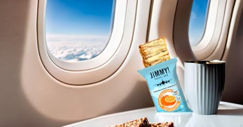 JIMMYBAR - JiMMY Travels! Barra de Proteína Funcional – Citrus Burst Tamanho de Viagem (21g) – 24 Unidades – com Ingredientes Fortificantes do Sistema Imunológico, 140%% Vitamina C Diária, Livre de Amendoim, Sem Glúten