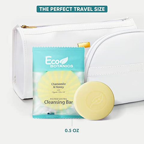 Sabonete em Barra de Limpeza Eco Botanics Tamanho Viagem 15 ml (Caixa com 100 unidades)