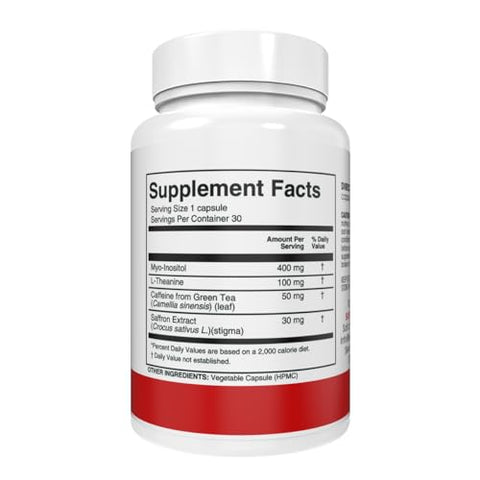 Complexo Anti-Stress com Cafeína – Sono, Preocupação, Humor – 60 cápsulas - Silver Fern