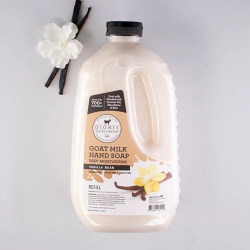 Sabonete Líquido Hidratante Profundo para as Mãos com Leite de Cabra Dionis – Fórmula Concentrada de Hidratação com Manteiga de Karité e Aloe Vera