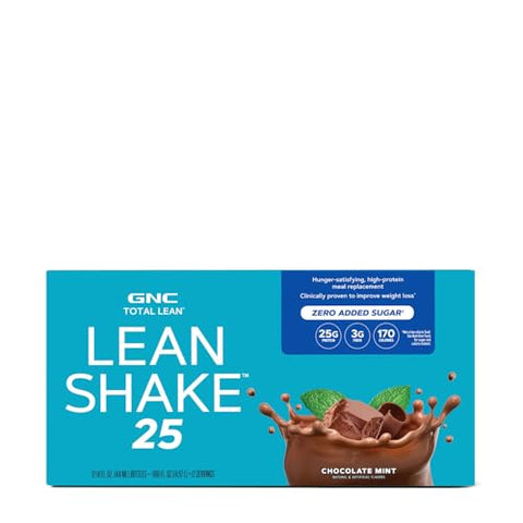 Total Lean Shake Chocolate Mint – 400g | 12 Frascos - GNC