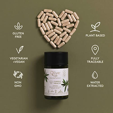 Olive Life – Saúde Cardiovascular em Cápsulas 120 – Marca Líder em Cuidados com a Saúde - COMVITA