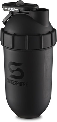 Tumbler: Copo para Shake de Proteína e Smoothie, 24 oz – Copo Liquidificador sem Lâmina Mistura Frutas Cruas sem Bola de Mistura – Misturador de Pó para Bebidas Pré-Treino – Shake Mixer para Academia - SHAKESPHERE