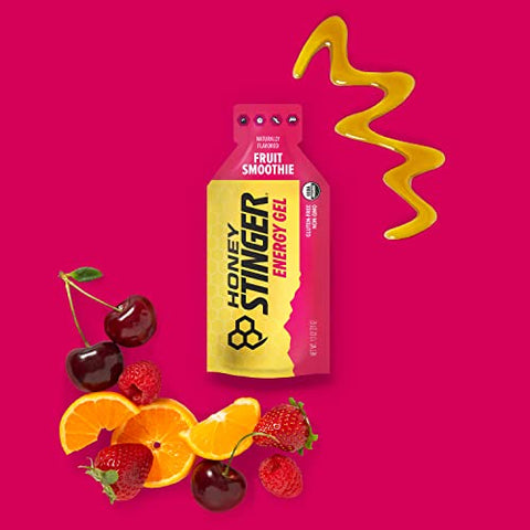 Gel Energético Orgânico de Smoothie de Frutas | Sem Glúten | 30g - Honey Stinger
