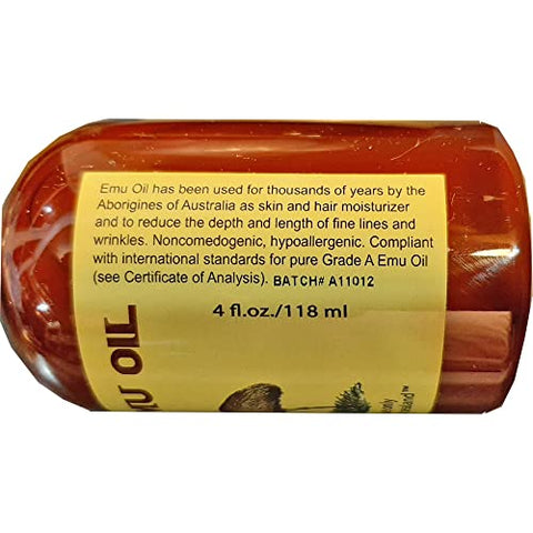 Naturals New Zealand - Óleo de Emu Puro Premium Golden 118 ml  Emu Oil