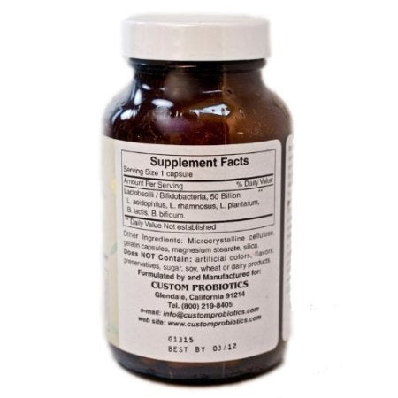 Custom Probiotics - Adult Formula Cp-1 – 90 Cápsulas | Fórmula para Adultos | Marca Cp-1