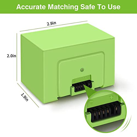 Morpilot - Bateria de Substituição i7 14.4V 3200mAh para iRobot Roomba e e Série i | Alta Capacidade | Compatível com Roomba i7 i8 i6 i4 i3 i7158 J7 7150 7550 e e5 e6