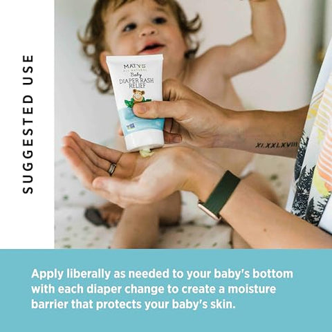 Pomada Alívio de Assaduras para Bebês, Creme para Assaduras de Bebês de 2 Meses, Bálsamo Calmante para Proteção da Pele Irritada, Lavanda Limpeza Nutritiva - Matys