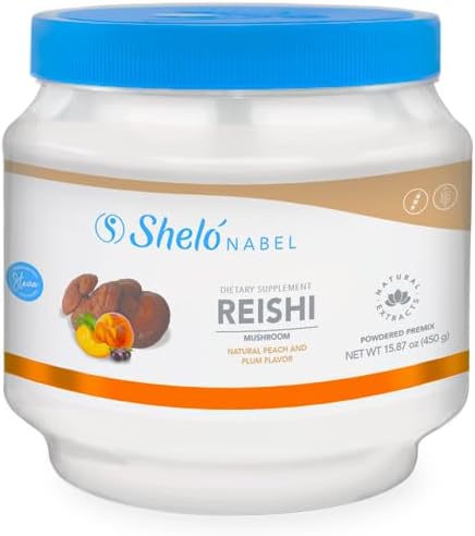 Generic - Shelo Nabel – Pó de Reishi Antioxidante Premix Pêssego Ameixa 450g