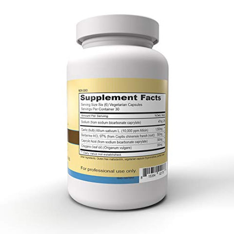 Vitamins SIBOtic™ (180 cápsulas) – Equilíbrio saudável das bactérias intestinais. Fórmula exclusiva da Dra. Mona Morstein - Priority One