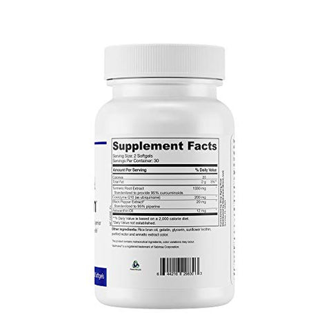 NextLevel Complexo de Curcumina com CoQ10 – Antioxidantes para Coração, Cérebro e Articulações | Stop Aging Now - Stop Aging Now