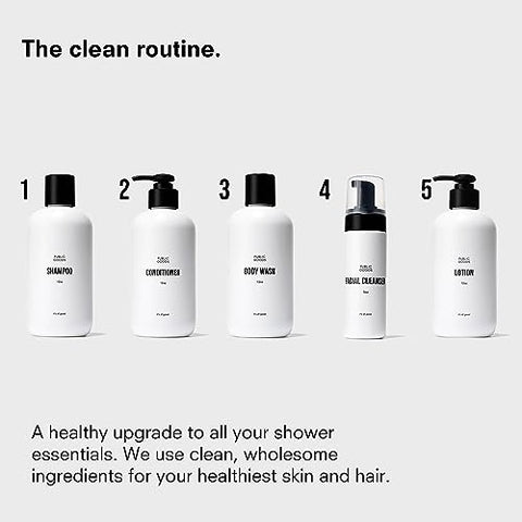 Sabonete Natural para Banho | Public Goods Body Wash para Homens e Mulheres | 500ml